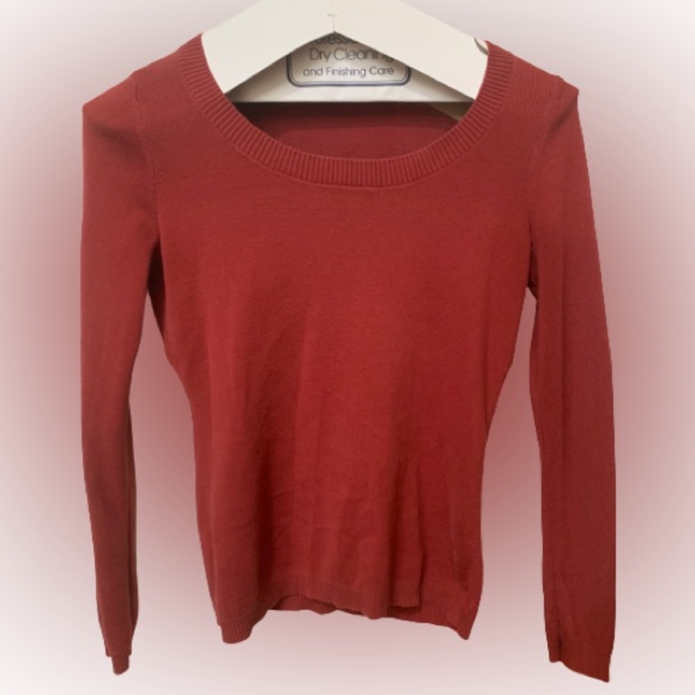 Ann Taylor LOFT Scoop Neck Pima Cotton Pullover Sweater